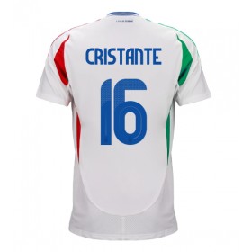 Italien Bryan Cristante #16 Borta Kläder EM 2024 Kortärmad